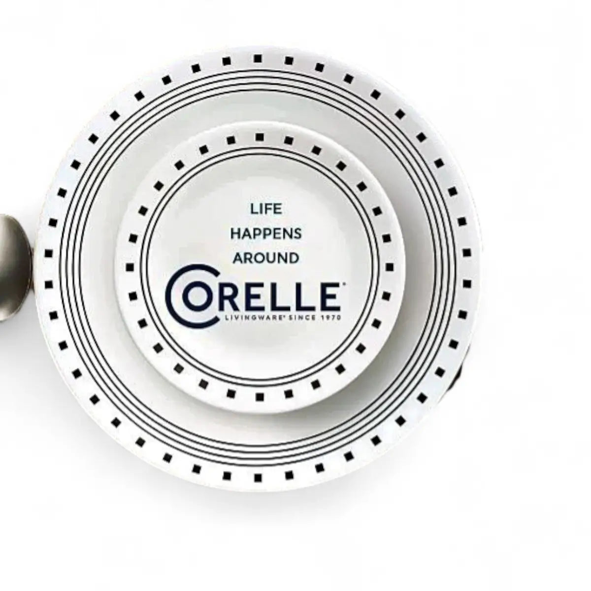 Corelle City Block 12 Pc Dinner Set