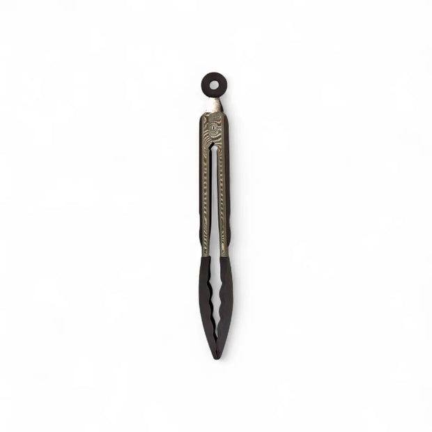 Regent Food Tong Stainless Steel with Grey Silicone Tips - 275mm