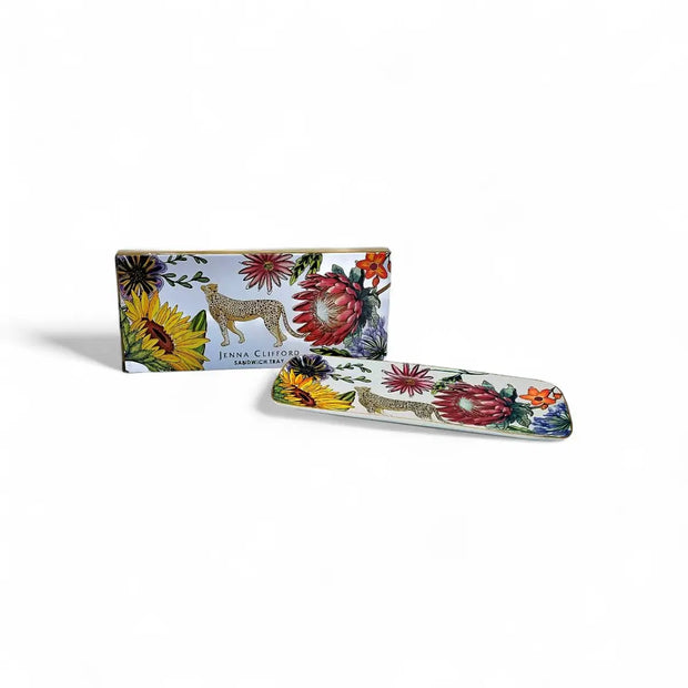 Jenna Clifford Wild Bloom Sandwich Tray