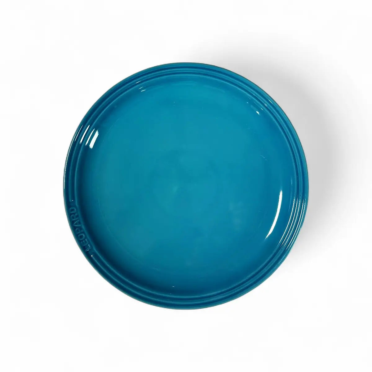 Leopard Ceramic Dessert Plate - Rainbow