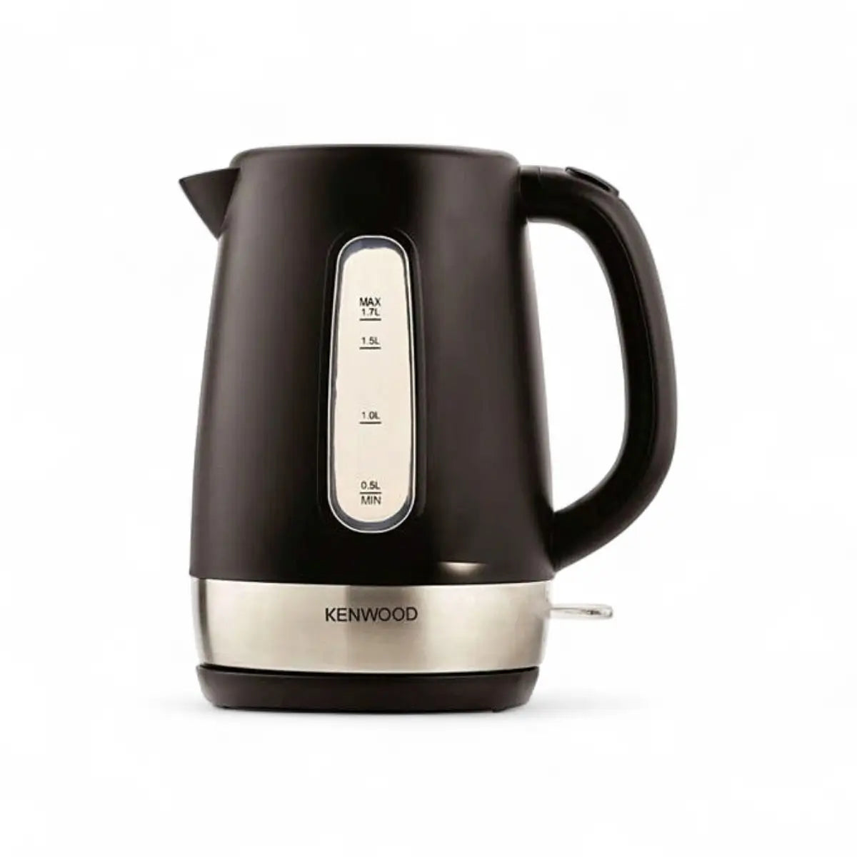 Kenwood Cordless Plastic Kettle Black 1.7L