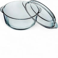 Borcam Round Casserole with Lid