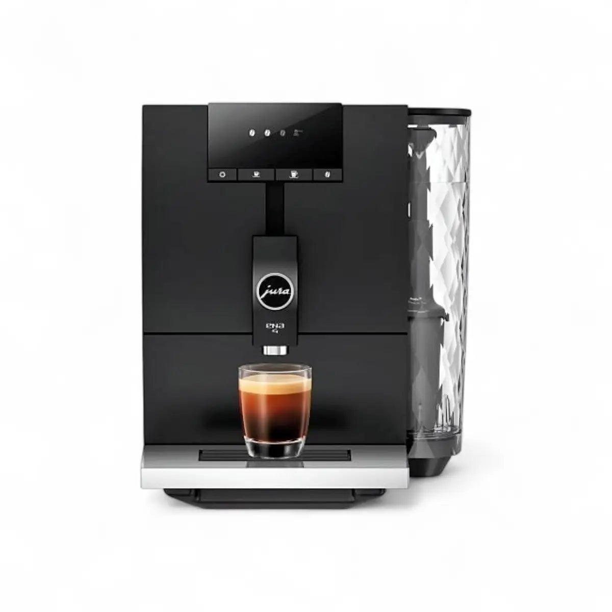 Jura ENA 4 Automatic Bean to Cup Coffee Machine - Full Metropolitan Black