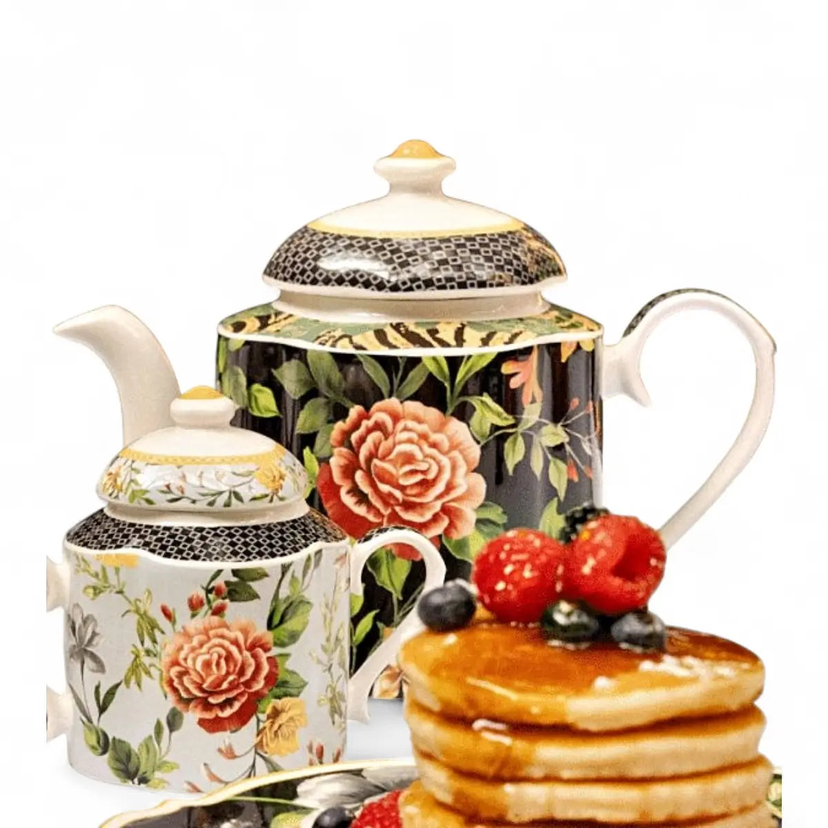 Jenna Clifford Botanica Rose Tea Pot