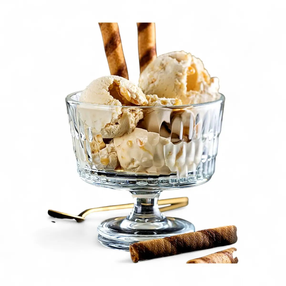 Pasabahce Rain Ice Cream Cup 240ml 2Pc