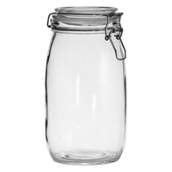 Regent Hermetic Glass Canister With Clip Seal Glass Lid