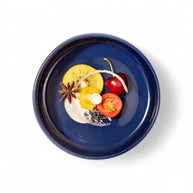 Jan Flat Stackable Cereal Bowl Cobalt Blue