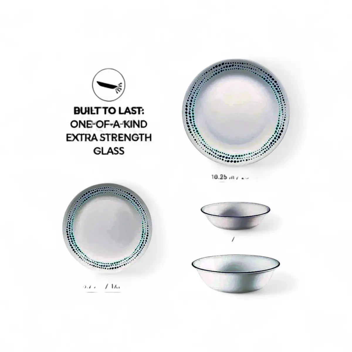 Corelle Ocean Blues 16 Pc Dinner Set