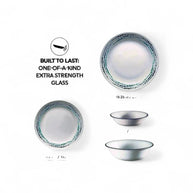 Corelle Ocean Blues 16 Pc Dinner Set