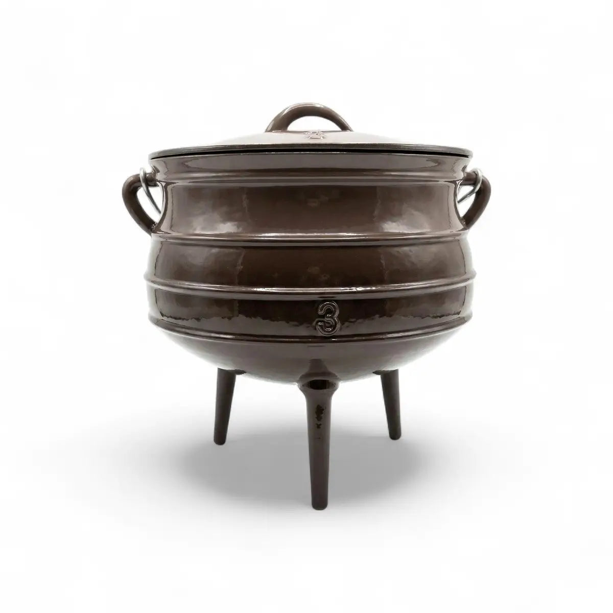 Continental Homeware 3-leg Potjie Cast Iron Pot Size 3