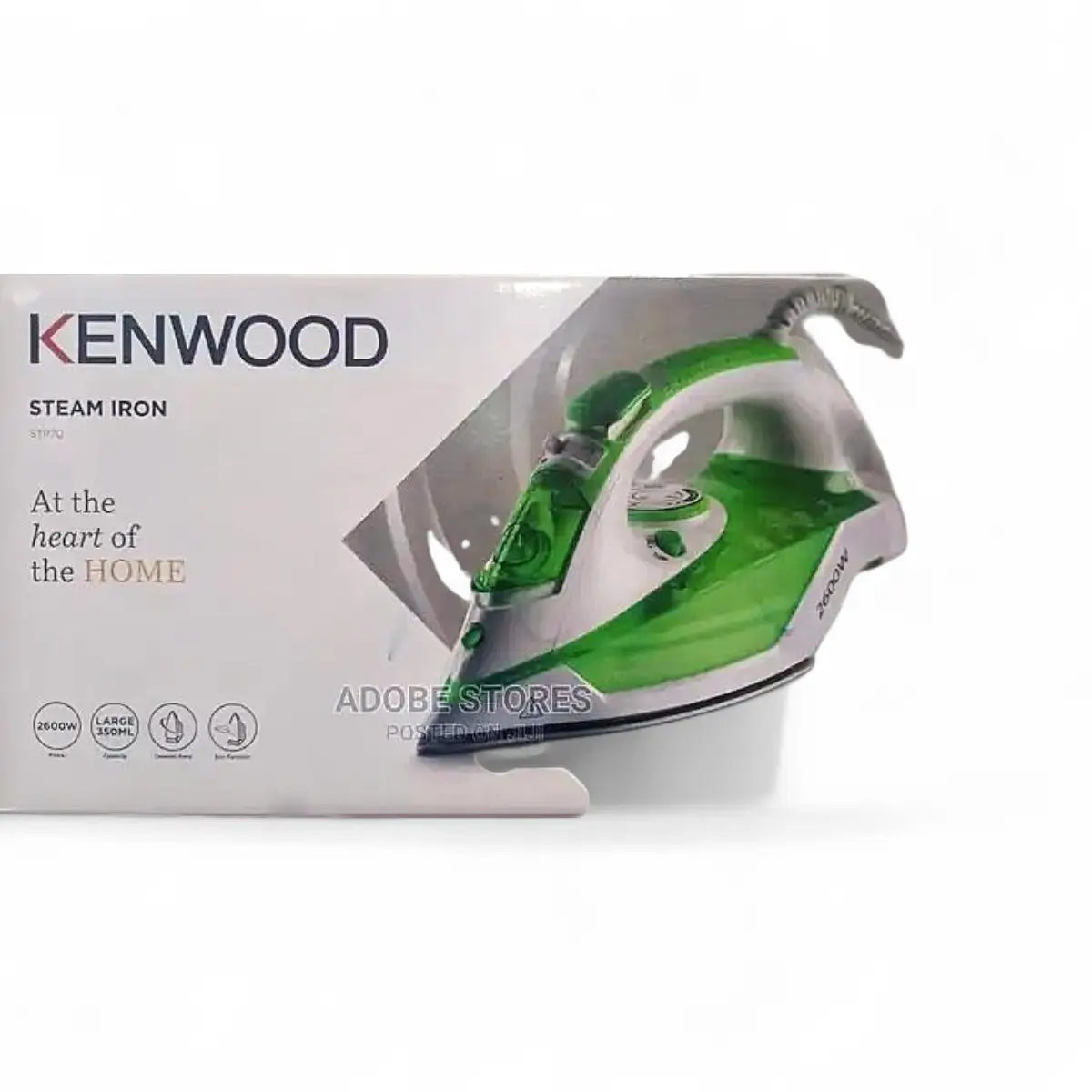 Kenwood Steam Iron 2600w Green Unboxed