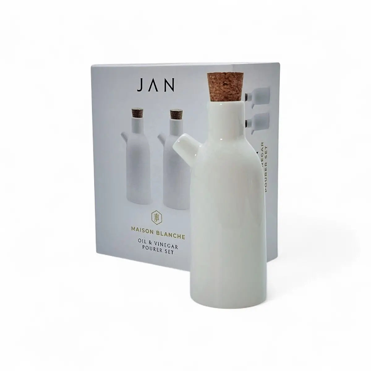Jan Maison Blanche Oil & Vinegar Pourer Set of 2