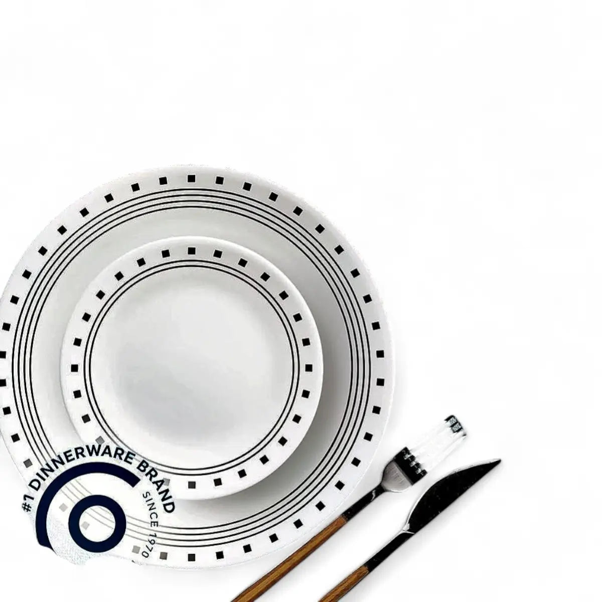 Corelle City Block 18 Pc Dinner Set
