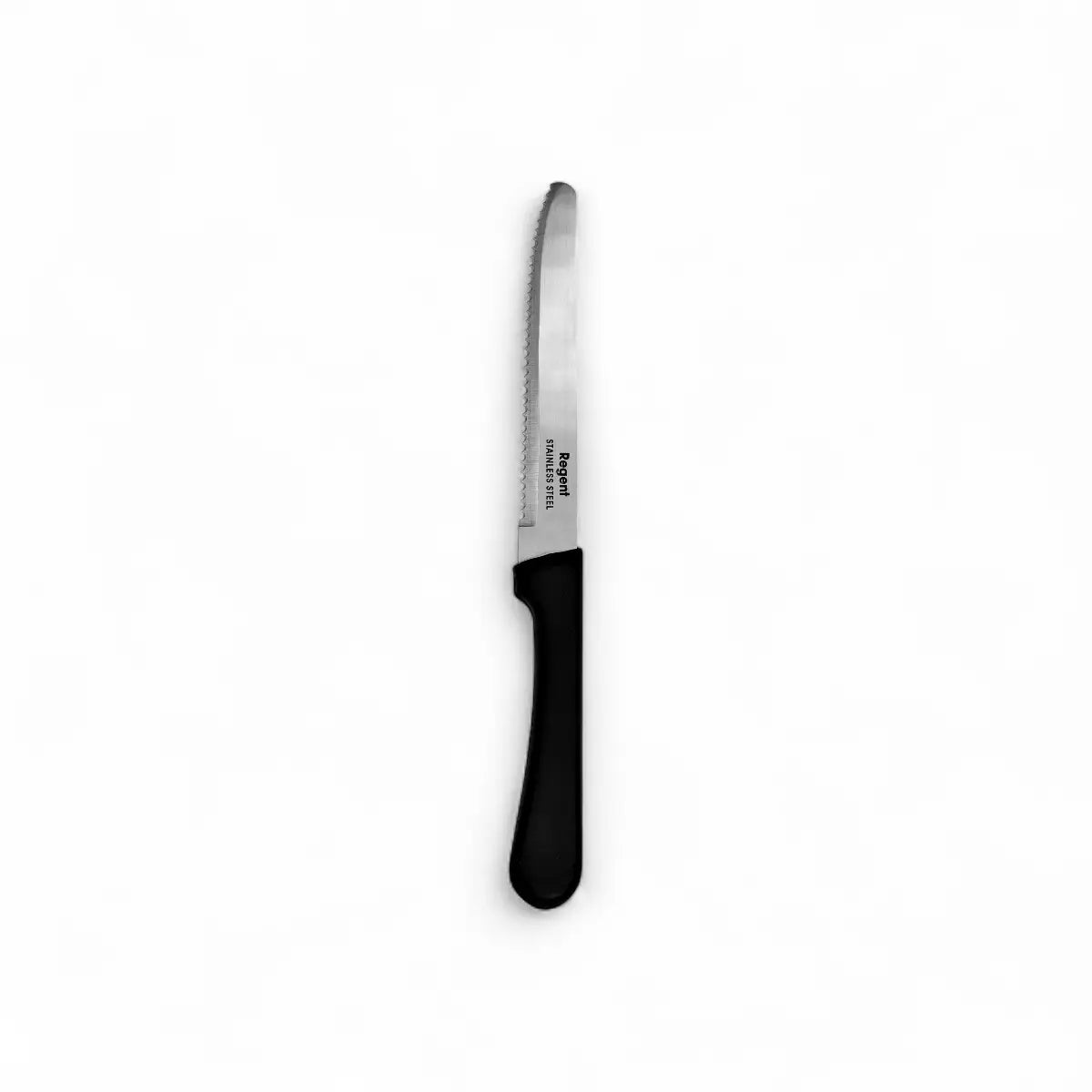 Regent Steak Knife With Round Tip Black
