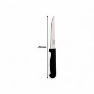 Regent Steak Knife With Sharp Tip Black