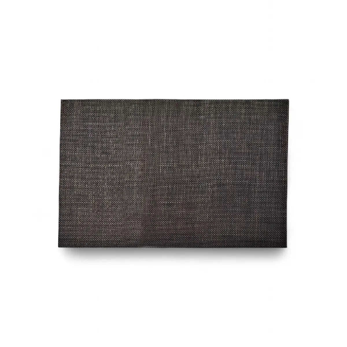 Regent Place Mats Woven Pvc Camel/black 4 Pack Roll, (300x450mm)