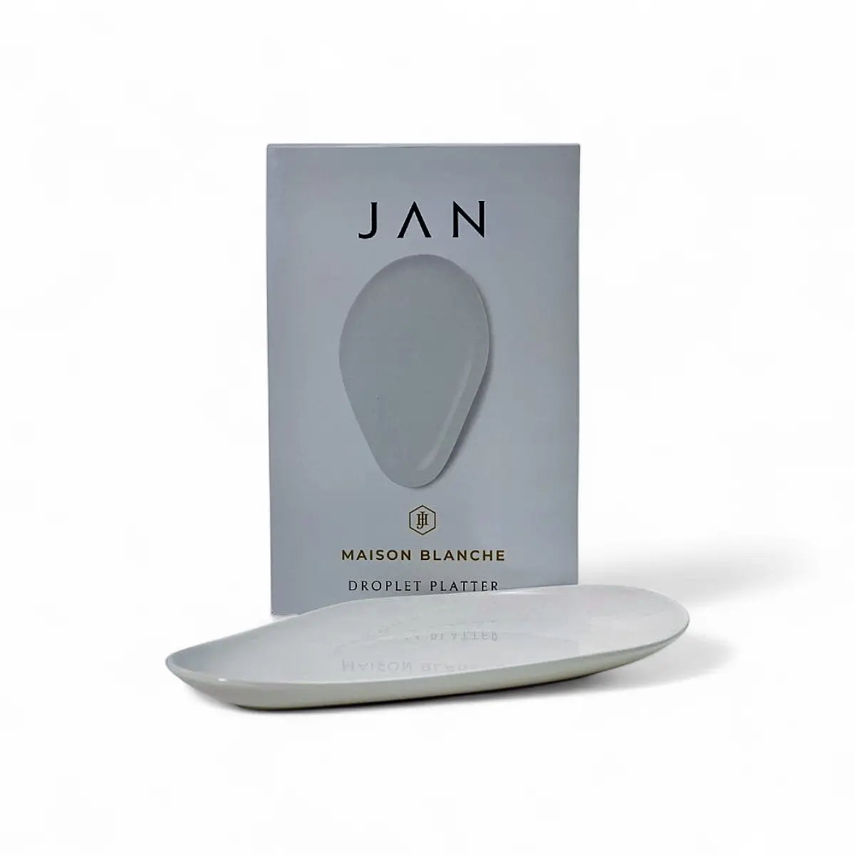 Jan Maison Blanche Droplet Platter 31cm