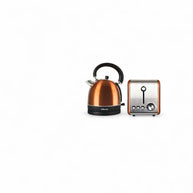 Mellerware Pack 2 Piece Set Stainless Steel Kettle And Toaster Copper