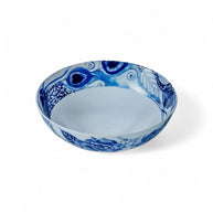 Jenna Clifford Peacock Sapphire Garden Cereal Bowl Set of 4
