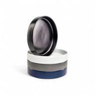 Jan Flat Stackable Pasta Bowl Cobalt Blue