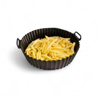 Home Classix Large Silicone Air Fryer Pan – 22.6 x 22.6 x 6.6cm