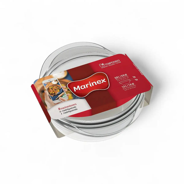Marinex Round Casserole with Lid 1.5L