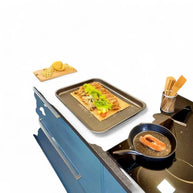Cem Proffesional Aluminium Shallow Baking Tray 35x25cm