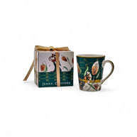 Jenna Clifford Peacock Green Coffee Mug In Gift Box