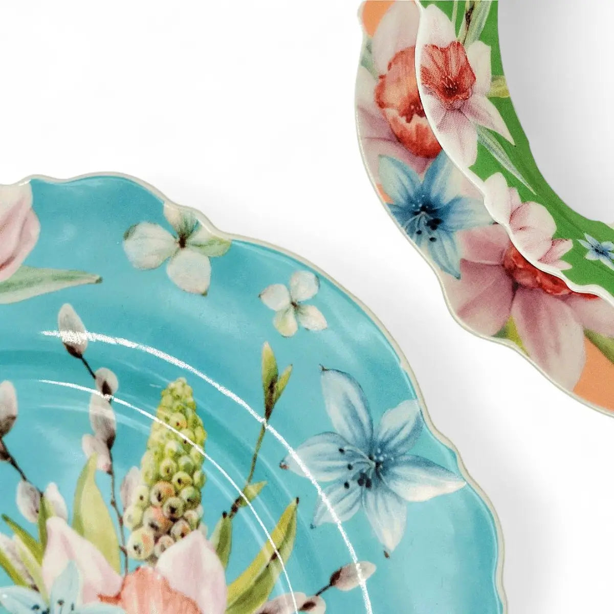 Jenna Clifford Jennas Garden Dinner Plate Set of 4