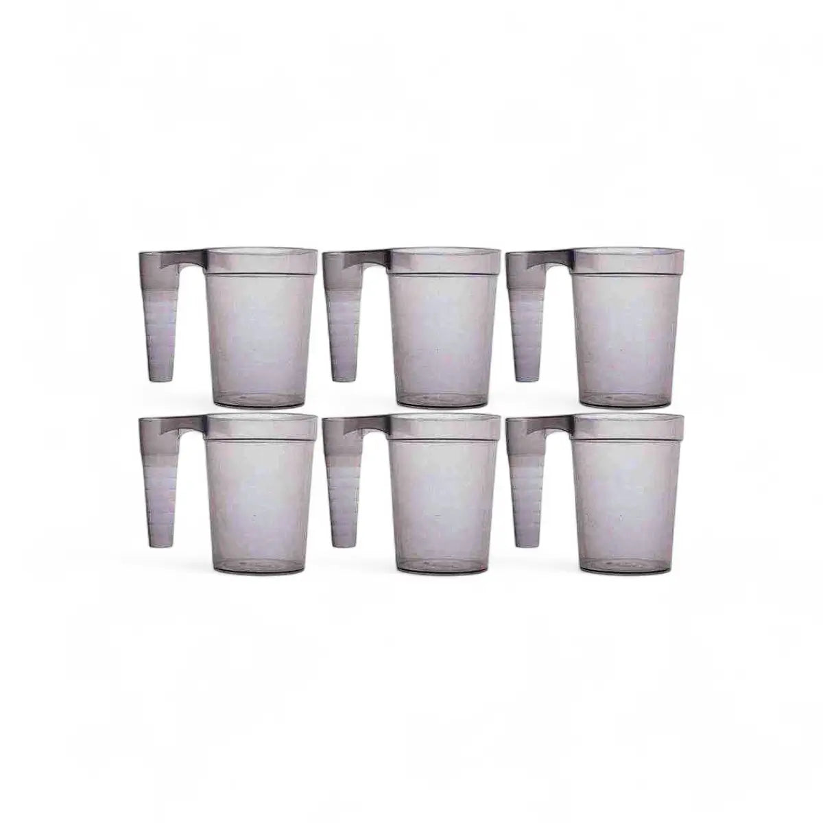 Bar Butler Stacking Beer Mug Plastic 6 Pack - 500ml