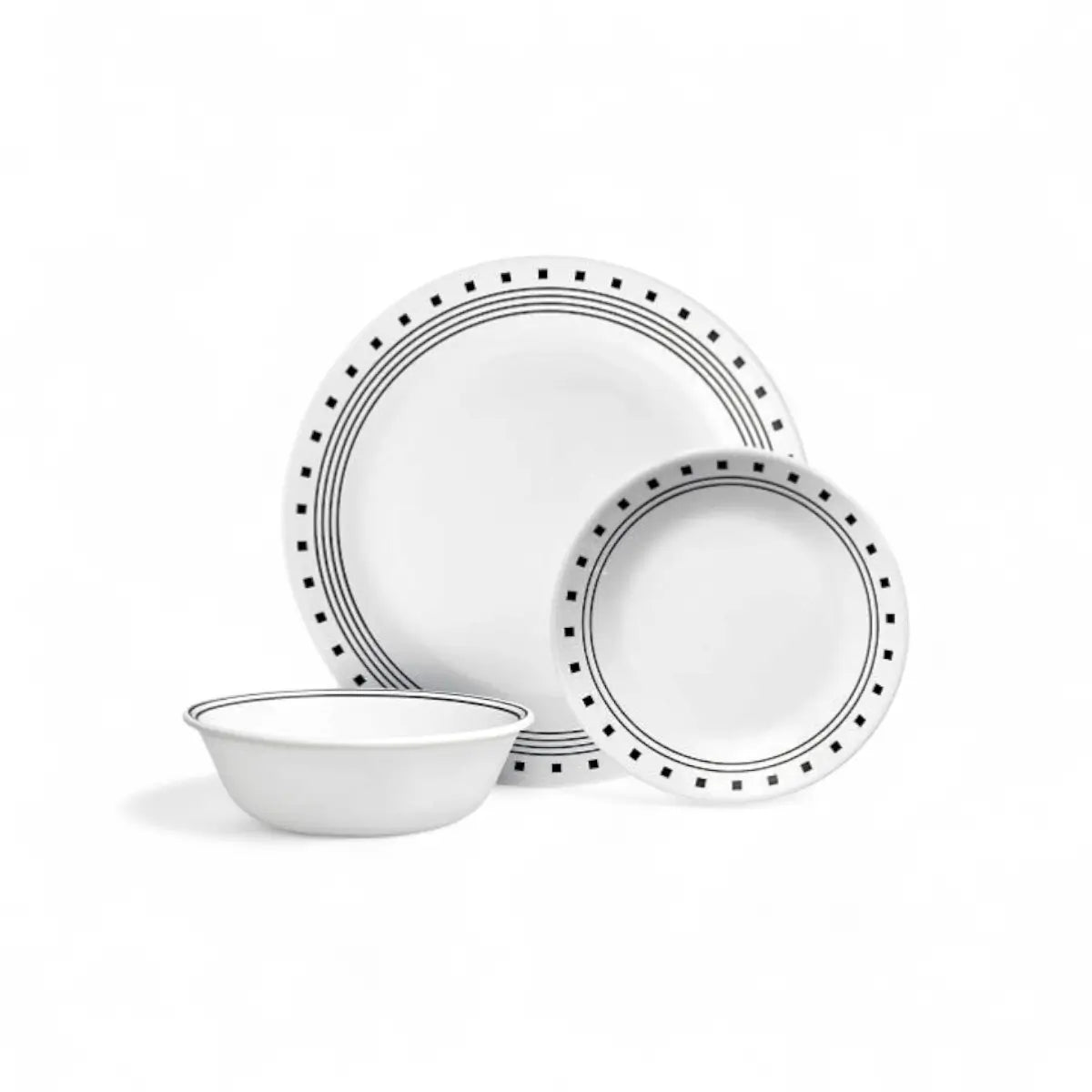 Corelle City Block 18 Pc Dinner Set
