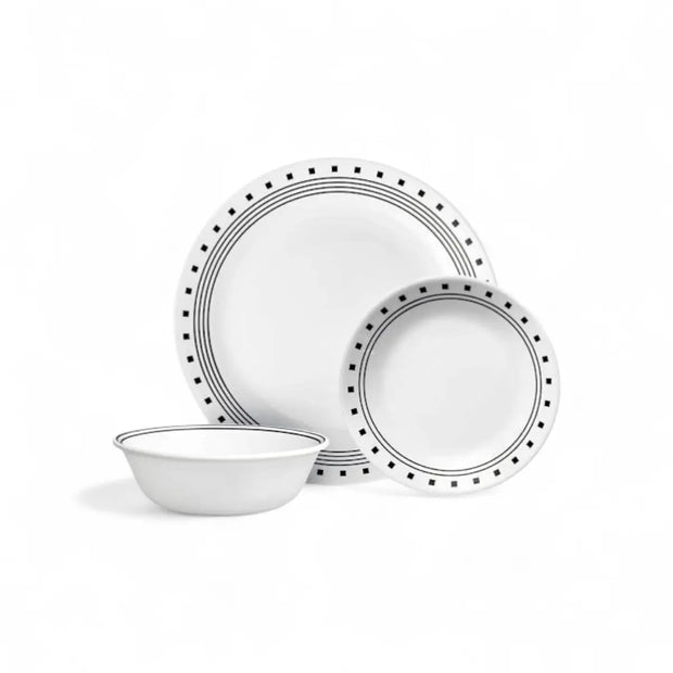 Corelle City Block 18 Pc Dinner Set