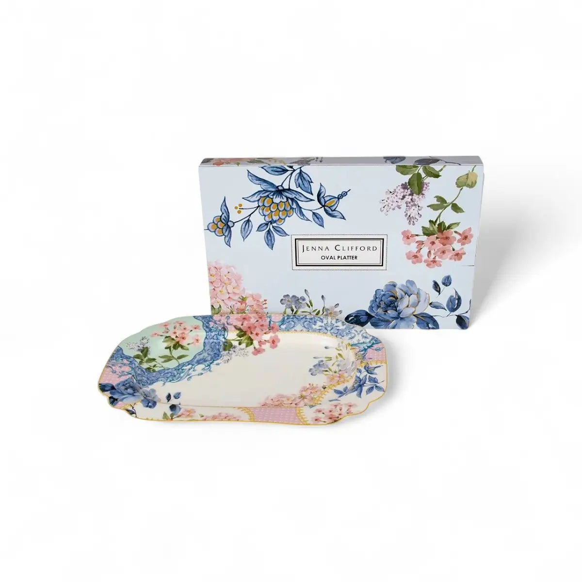 Jenna Clifford Belle Fleur Rectangular Platter