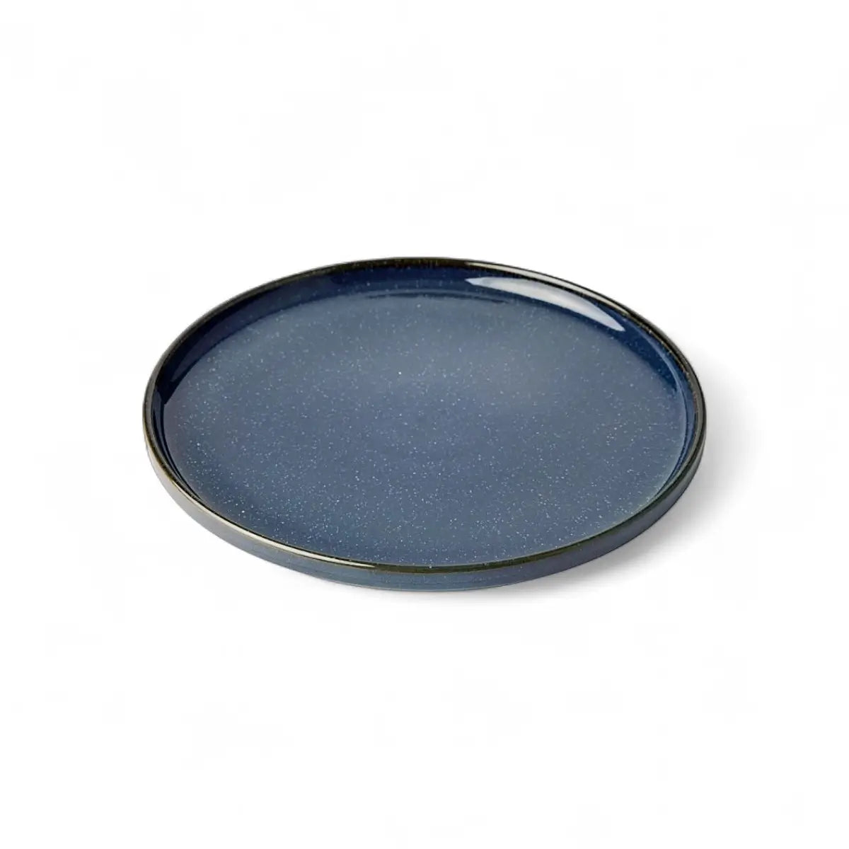 Omada Flat Stackable Side Plate Blue