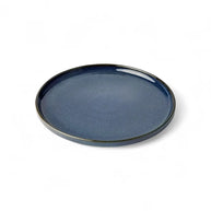 Omada Flat Stackable Side Plate Blue