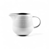 Jenna Clifford Embossed Lines Whisper White Creamer