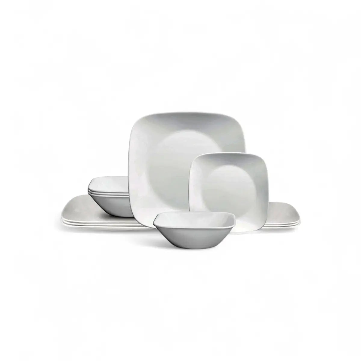 Corelle Pure White 12 Pc Dinner Set