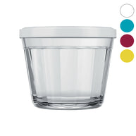 Nadir Americano Bowl With Coloured Plastic Lid