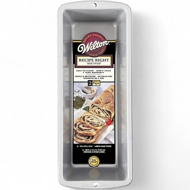Wilton Long Loaf Pan 31cm - 2pc