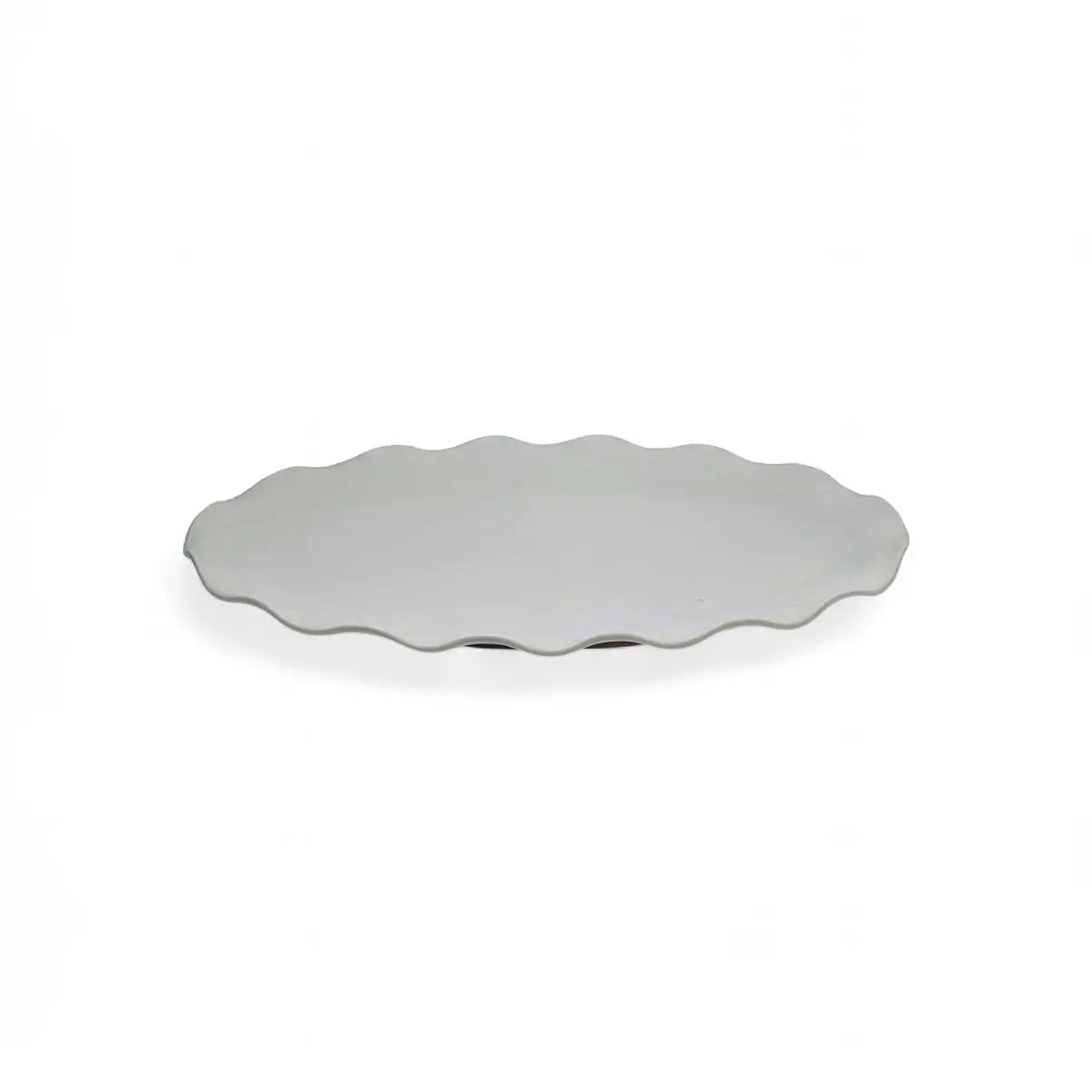 Jan Maison Blanche Wave Oval Platter 40.8cm