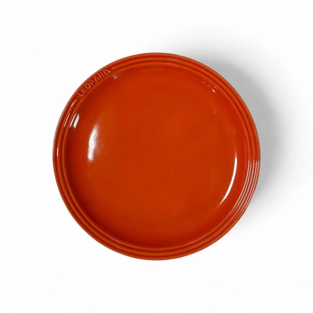 Leopard Ceramic Dessert Plate - Rainbow