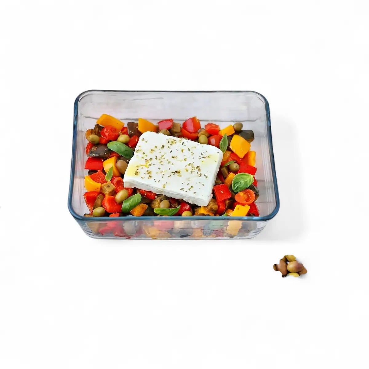 Pyrex Zero Plastic Rectangular Roaster With Glass Lid