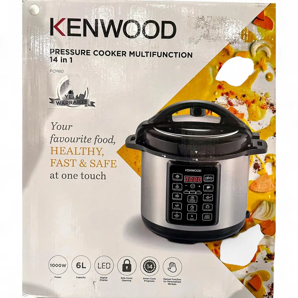Kenwood Pressure Cooker Multifunction 14 in 1 Unboxed