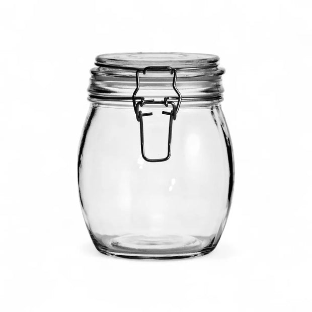 Regent Hermetic Glass Canister with Clip Seal Glass Lid - 500ml