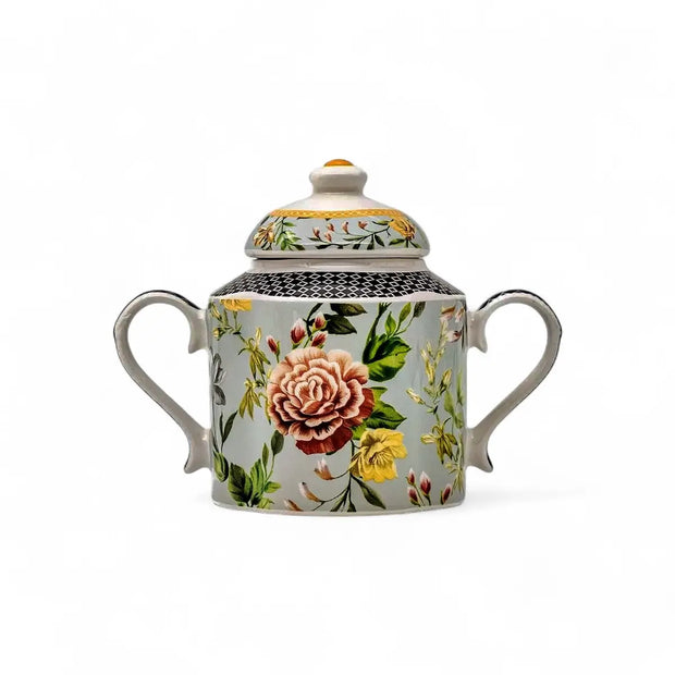 Jenna Clifford Botanica Rose Sugar Pot
