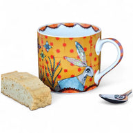 Olivia Cappuccino Mug - Rabbit