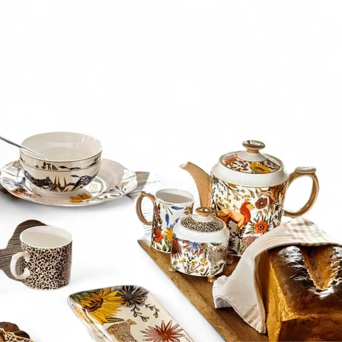 Jenna Clifford Wild Bloom Sugar Pot