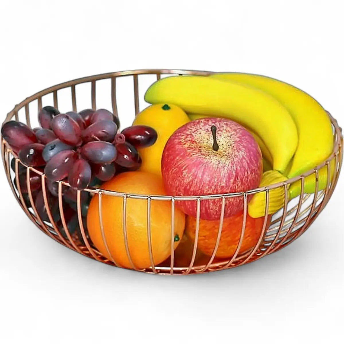 Continental Homeware Fruit Basket - Rose Gold