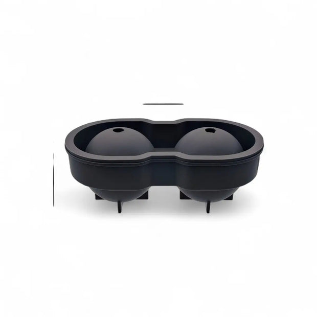 Bar Butler Large 2 Ball Ice Mould Grey Silicone