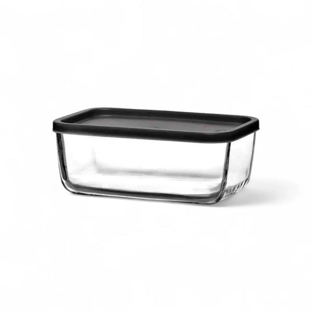 Pasabahce Glass Storage Container with Plastic Lid